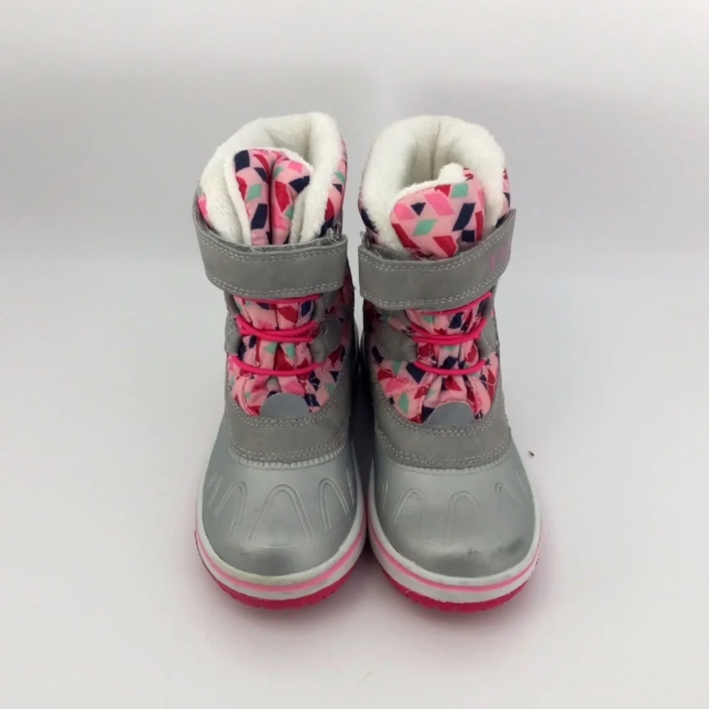 GIRLS BOOTS GRAY/PINK